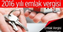2016 yılı emlak vergisi bedeli nasıl belirlenir?