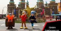 Karnesini getiren Vialand eğlencesini kapar