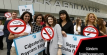 Sigara içen artık Folkart’ta çalışamayacak