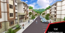 TOKİ Burdur Karamanlı’da 283 konut için düğmeye bastı