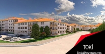 TOKİ Gaziantep’te inşa edilecek 913 konut için üretime başlıyor