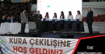 TOKİ Kayseri Mimarsinan emeklilere özel konutlarda heyecanlı bekleyiş tamamlandı