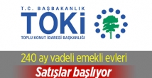 TOKİ Zonguldak'ta 240 ay vadeli emekli evleri satışlarına başlıyor