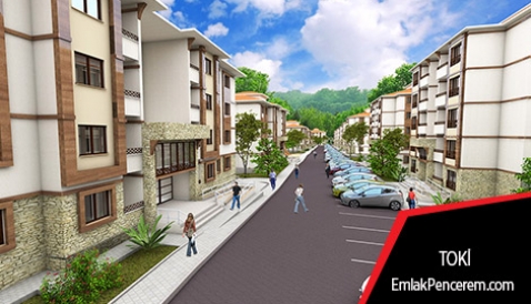TOKİ Burdur Karamanlı’da 283 konut için düğmeye bastı