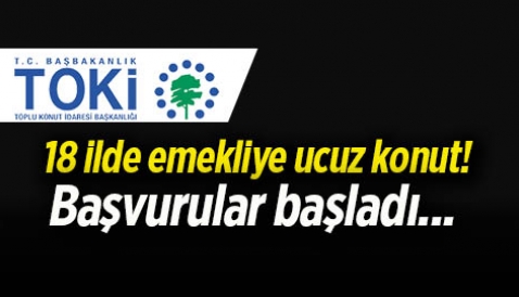 TOKİ emekli evlerine rekor başvuru! 3 günde 15 bin emekli TOKİ’ye başvurdu