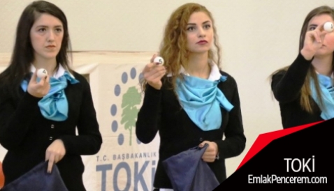 TOKİ Kütahya İnköy projesinde yer alan evlerin hak sahipleri belirlendi