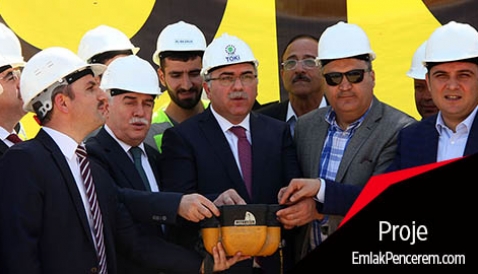 TOKİ Manisa Akgedik projesinde 5 bin 500 konutun temeli atıldı