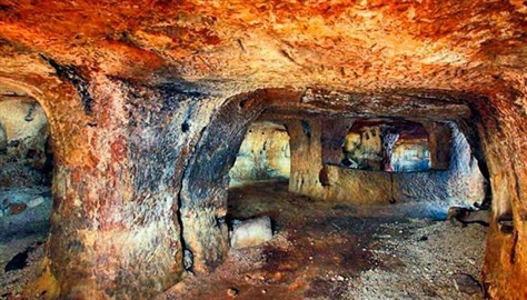 TOKİ Nevşehir kentsel dönüşüm proje alanında yeraltı şehri buldu