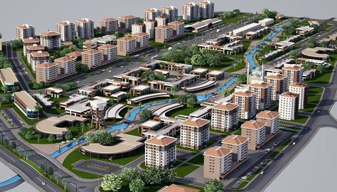 TOKİ Uşak'ta kentsel dönüşümle yeni kent merkezi kuracak