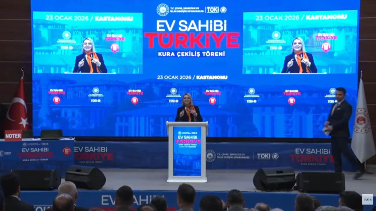 12 bin başvuru arasından Kastamonu Merkez TOKİ kura sonuçları belirlendi