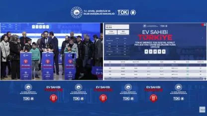 600 dairelik Tokat Erbaa TOKİ kura sonuçları 6 bin başvuru arasından belirlendi