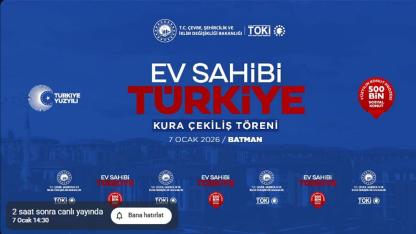 TOKİ Batman'da 26 bin 840 başvuru arasından 500 bin konut kura sonuçları belli oldu