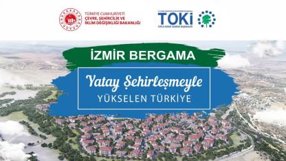 İzmir Bergama TOKİ projesinde 996 daire için konut belirleme kura sonuçları açıklandı