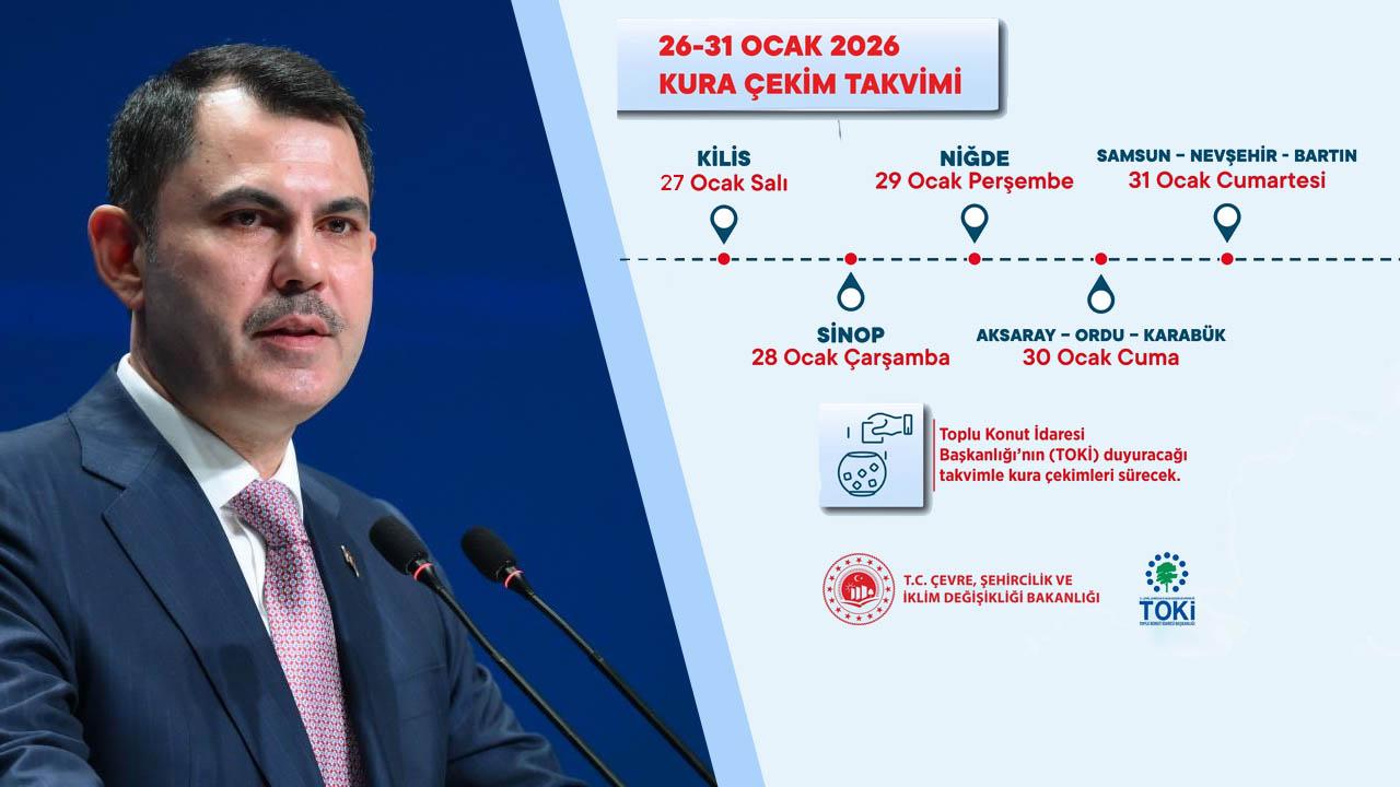 Bakan Kurum'dan 500 bin konut açıklaması