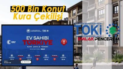 947 daire ayrılan Sinop TOKİ kura sonuçları hak sahipleri belli oldu