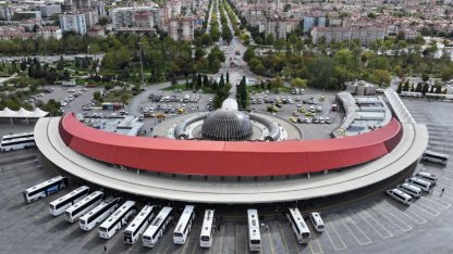 Konya Otogarı geçen yıl 18 milyona hizmet verdi