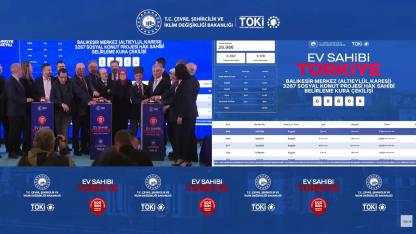 Erdek TOKİ kura sonuçları isim isim belli oldu