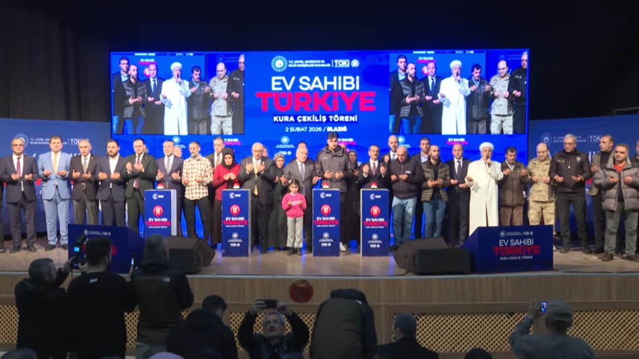 TOKİ Elazığ Merkez kura sonuçları 32 bin üzerinde başvuru arasından belli oldu