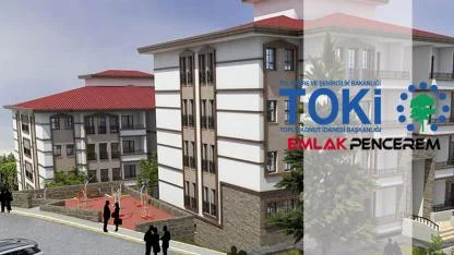 Uşak'ta 1389 başvuru kabul edilen Banaz TOKİ kura sonuçları açıklandı