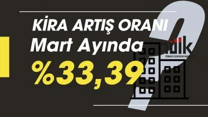 2026 Mart'ta kira artış oranı yüzde 33 üzerinde yazılacak