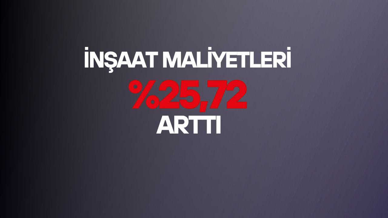 İnşaat maliyetleri Şubat'ta rekor arttı