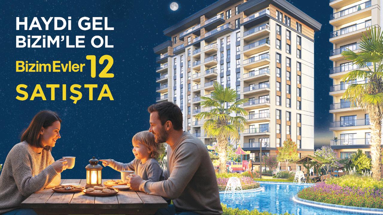 Ispartakule'de son halka Bizim Evler 12'de avantajlı fiyatlar