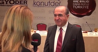 Görüntülü haber: Avni Çelik, GYODER-KONUTDER 20 yıl vadeli satılacak konutlar hakkında bilgiler verdi