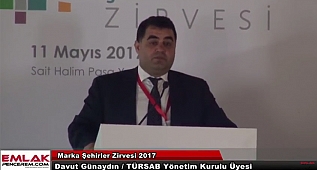Davut Günaydın, Marka Şehirler Zirvesi 2017 konuşması