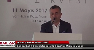 Doğan Dağ, Marka Şehirler Zirvesi 2017 konuşması
