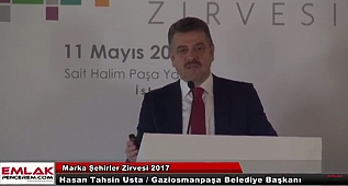 Hasan Tahsin Usta, Marka Şehirler Zirvesi 2017'de konuştu