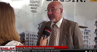 Varol Tezman, Avrupa Konutları Yamanevler Ümraniye projesini anlattı