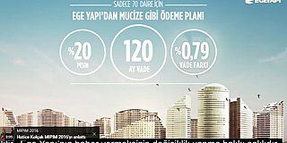 Ege Yapı Batışehir Bankasız 120 Ay Vade kampanyası reklam filmi
